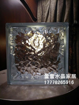 Glass Brick Partition Xuanguan Background Wall Crown Credibility Large From Superior