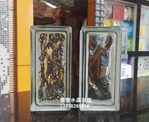 Half a piece of glass brick partition porch Crystal brick renderings factory direct sales volume from excellent