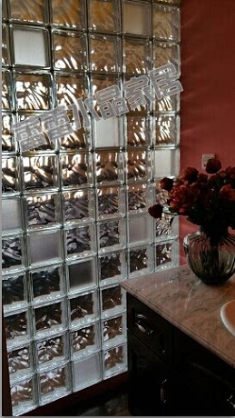 Crystal hwa glass brick glass brick partition Xuanguan make-up room separator to take good Wuhan shipment