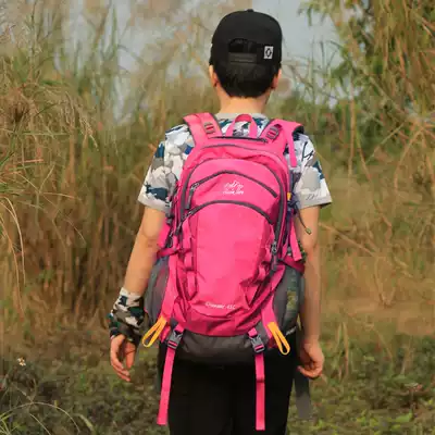 Mountaineering bag 40L men's backpack sports and leisure travel waterproof women outdoor large capacity backpack hiking with rain cover