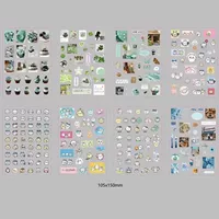 Трехступенчатые наклейки с пленкой в ​​общей сложности