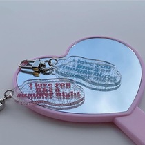 I love you like summer night English confession keychain Airpods protective cover pendant