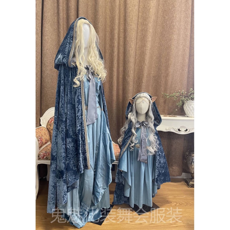 Halloween Elf Costume Cos Lord of the Rings Elf Children's Elf Princess Dress