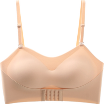 Strapless underwear for women anti-slip push-up small breast wrap anti-exposure traceless tube top thin invisible back bra