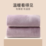 Коралловая бархатная демисезонная утепленная пижама, зимнее термобелье, фланелевый комплект, 2024 года