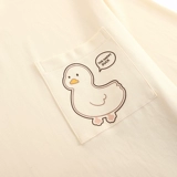 Японская осенняя пижама, весенний лонгслив, милый комплект