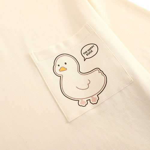 Японская осенняя пижама, весенний лонгслив, милый комплект