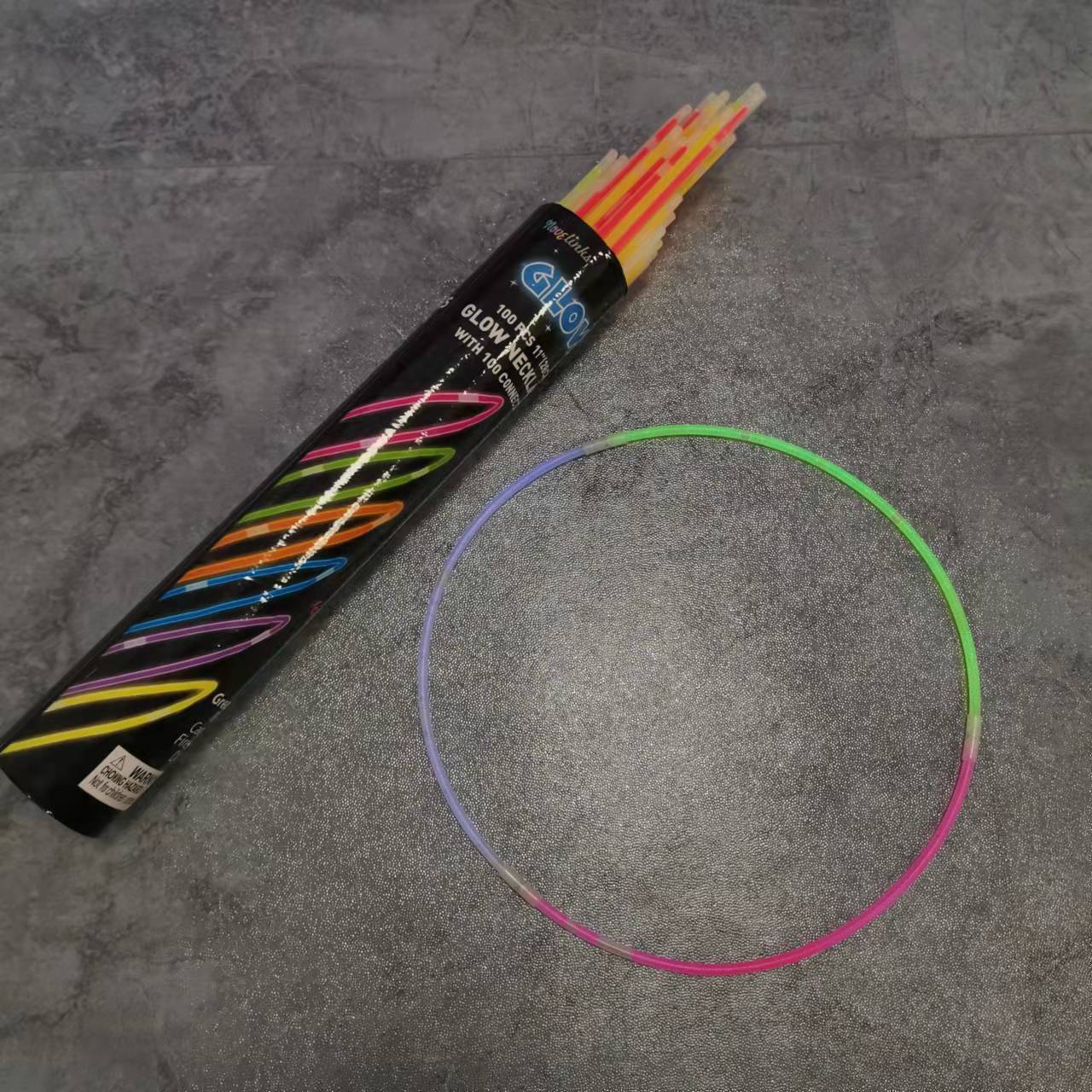 Fluorescent stick thin