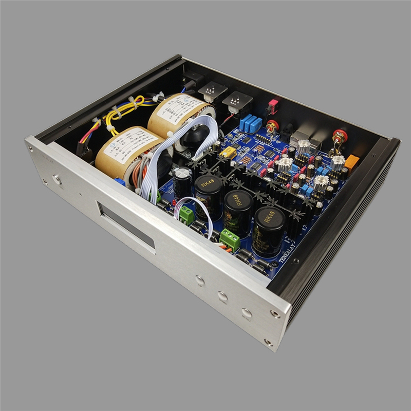 Tenelay Dual-Core Pcm1794 Dac Hifi Audio Decoder Coaxial Optical Fiber USB Iis