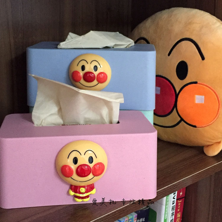 Bread new superman tissue box home office environmentally friendly degradable macaron color lift ladder type removable toilet paper bucket