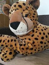 (Export boutique) big GOOdTime good time bright leopard leopard plush toy doll length 1 meter 6