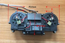 Car 12v DC motor massage pillow movement DIY massager turbine box gear massage chair accessories