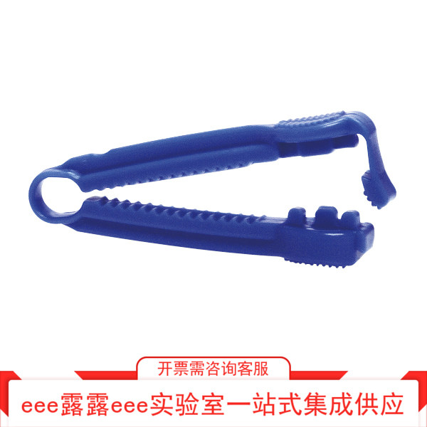 实验室用长条型鳄鱼嘴式软管长夹锯齿状咬合来进行管的闭锁与防滑