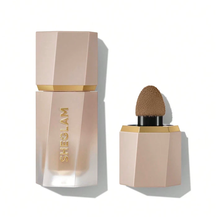 Соединенная сатиновая помада Shisl Glam Sun SCULPT жидкая коррекция тени тени носовой тени бронзовый водостойкий и стойкий к цвету