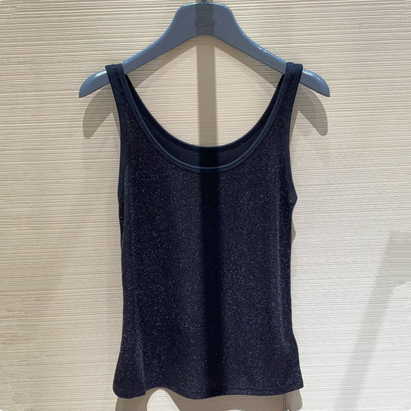 Pingbrother new women's clothing in 2023 summer slim fit with a small sling tip in the tight wire