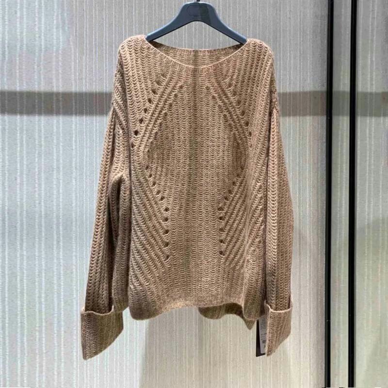 Goodie's new season of women's clothing official online special cabinet 2022 conspicuy loose and lazy cashmere cashmere sweater