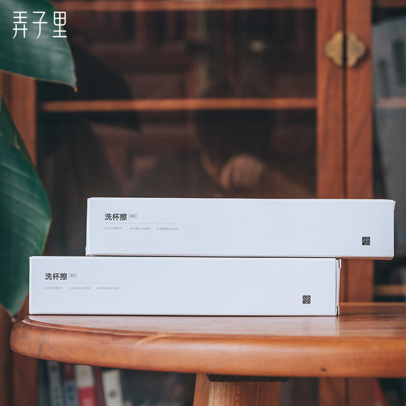 There are two boxes of nano-sponge brushes, a total of 10 small pieces, and the small sponge can be replaced. The tea washing set is convenient and easy to use