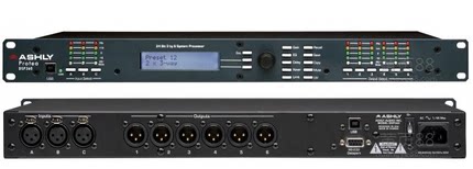 ASHLY Yashili DSP360 DSP480 3-in 6-out 4-in-8-out digital speaker processor