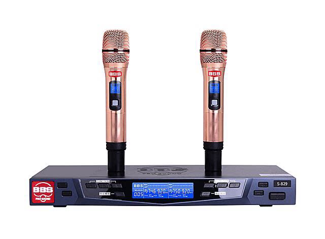 BBS U-666B wireless microphone microphone F30 anti-howl called S829 new line K song