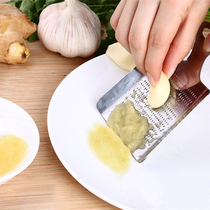 Stainless steel ginger Mill kitchen tools garlic mill garlic ginger mud grinding ginger plate garlic ginger grind