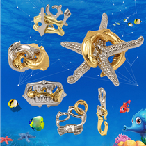 Marine Secrets Unlock Toys Intellect Disassembly Adult Solution Riddle Huan high difficulty Puzzle Pedagogical Ruban Lock