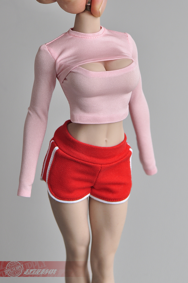 JOA-25 1//6 Female Casual Sling Shirt Pants Clothes Suit Model for 12/'/' Figure