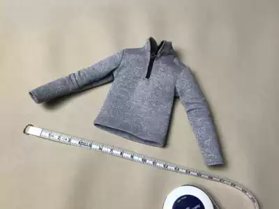 1 6 soldiers clothes 12 inch trend doll half zipper slim fit sweater