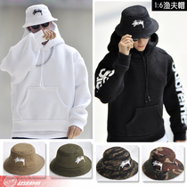 1 6 soldier model accessories 12 inch trend doll handmade cloth hat Street hip-hop fisherman hat basin hat