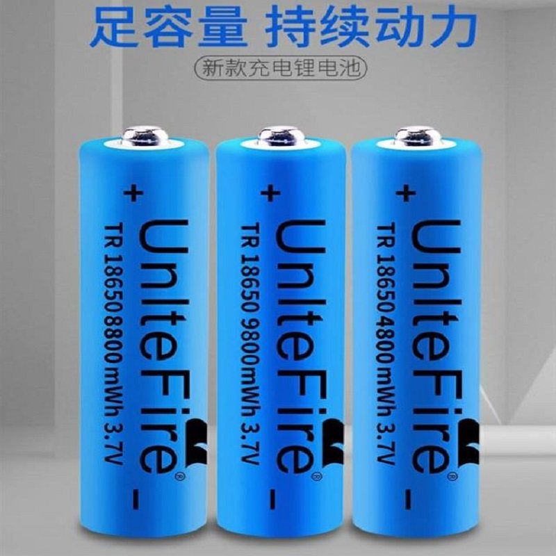 18650 Lithium Battery Large Capacity 3 7v Bright Light Flashlight Head Lamp Gaming Audiphone Microphone 4 2 Charger