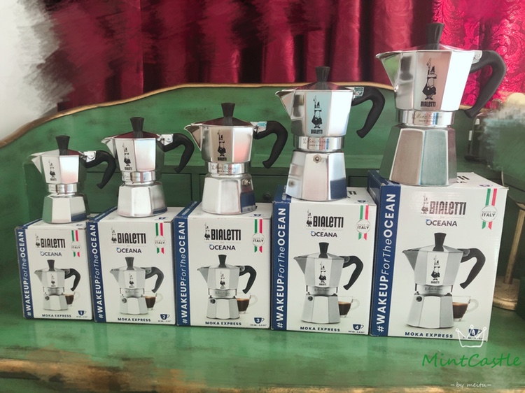 【公式正規品】イタリア製ビアレッティ エスプレッソモカコーヒーメーカー クラシック 八角形 シングルバルブ