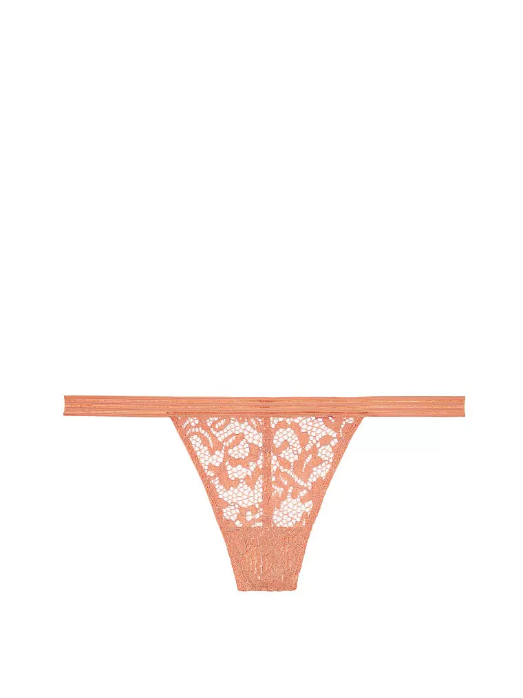 Сексуальное нижнее белье Victoria's Secret с кружевным сердцем, низкая талия, стринги для женщин