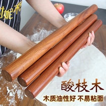 Solid Wood Rolling pin household large non-stick noodles sour branches increase rolling stick dumpling skin noodles diy rolling noodle artifact