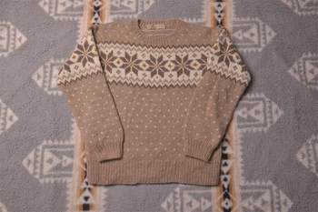 ຈັດສົ່ງຟຣີອາເມຣິກາ cowichan Popfer Island wool retro ຊົນເຜົ່າ snow handle cardigan woolen sweater hatt2726