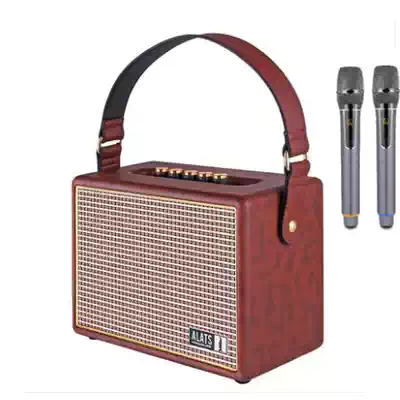 ALATS outdoor KARAOKE Portable portable Bluetooth speaker Square dance high-quality musical instrument guitar singing audio