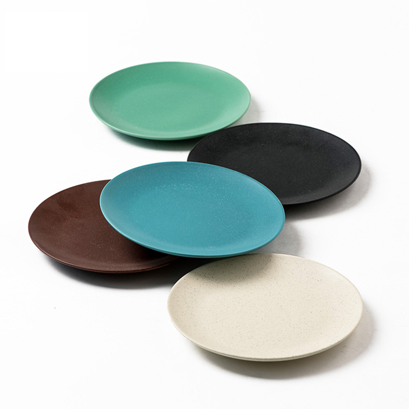 Creative ceramic snack plate of pasta dish flat dish dish tray was Japanese - style tableware beefsteak plates