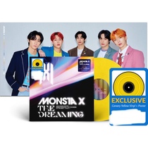 Spot Monsta X The Dreaming Yellow Paste Poster LP Vinyl Record