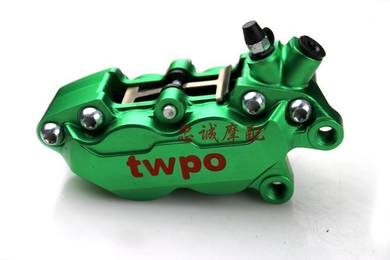 Taiwan TWPO caliper big abalone pair four JOG Qiaogefuxi RSZ ghost fire fast eagle Jinli non-car power house HF6