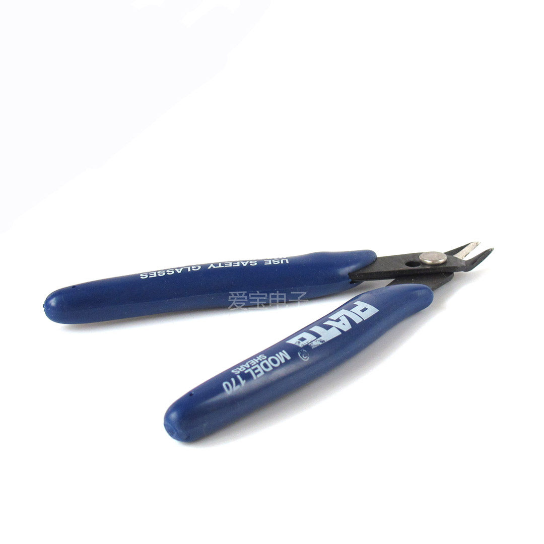 High quality 170 oblique mouth pliers Electronic shear pliers Ruyi pliers Model pliers 125 mini pliers