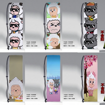 Pleasant Goat Cartoon Series Printed Drawstring Shoulder Portable Sports Badminton Racquet Bag