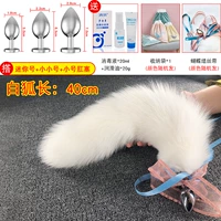 White Fox True Mao 【40 см】 3 анальные заглушки