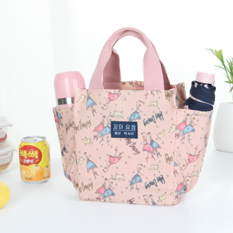 Office workers bring rice bags Mommy pack lunch box tote bag waterproof lunch bento bag lunch box lunch bag tote bag