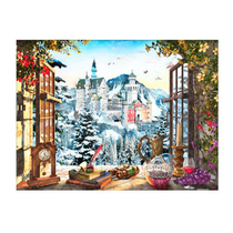 3D-JP 1200 pieces of flat puzzle Dominic Davison-the castle H2201 the fairytale H2201