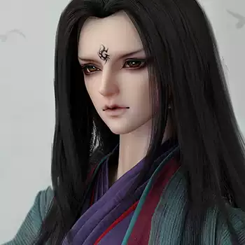 BJD doll ASDOLL baby clothes Shanhai Jing-70 Bai Rong ancient style suit Qing Chime CL120160801