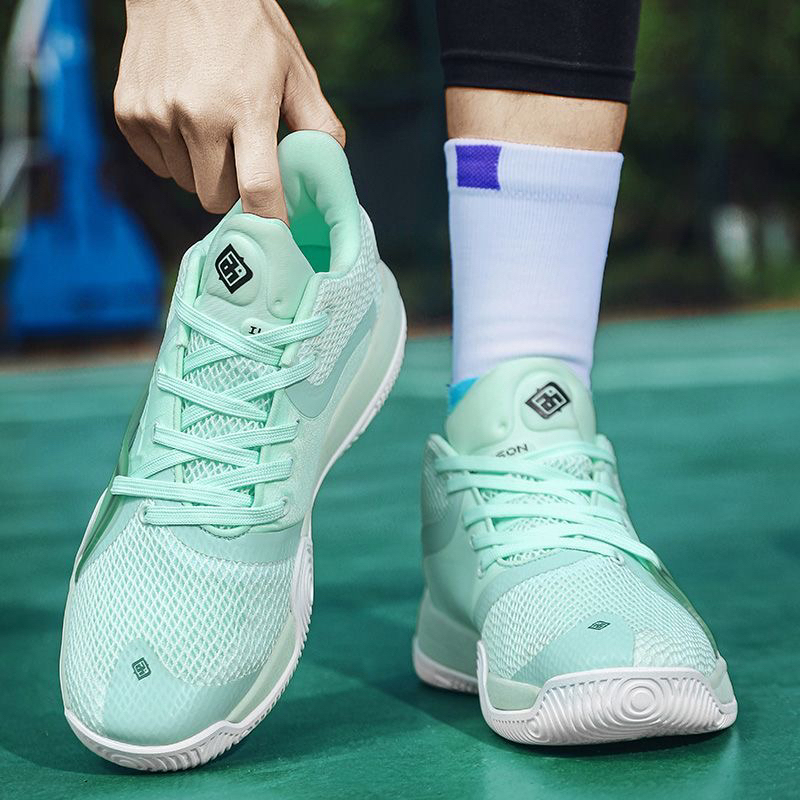 Iverson Basketball Shoes Men's Low-Top 2024 Summer New Wear-Resistant Non-Slip Youth Student Cushioning Sports Shoes
