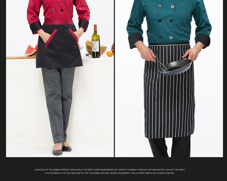 Tenue de cuisinier en polyester - Ref 1910563 Image 18