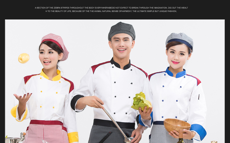 Uniforme de cuisinier en polyester - Ref 1910562 Image 15