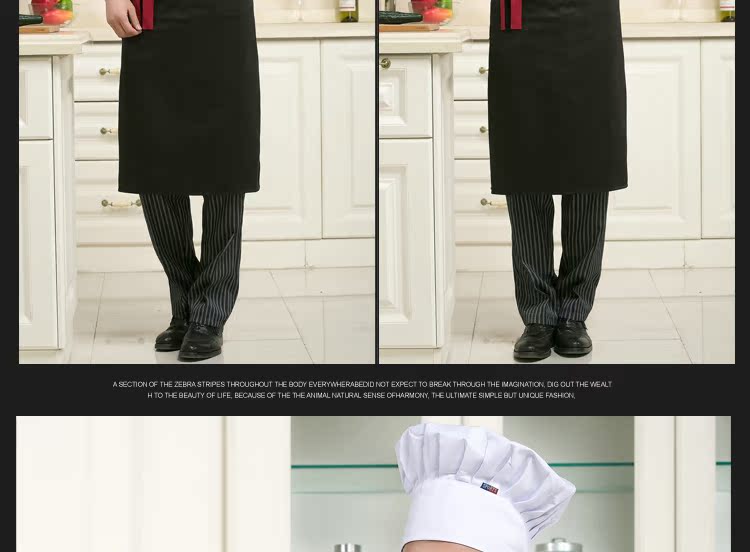 Veste chef cuisinier en LYCRA Lycra - Ref 1910915 Image 14