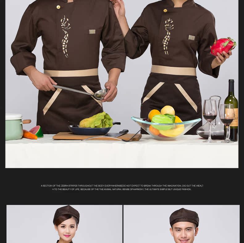 Veste chef cuisinier en polyester - Ref 1910566 Image 20