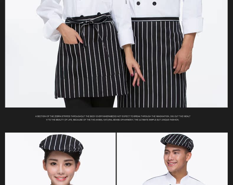 Veste chef cuisinier en polyester - Ref 1910564 Image 19
