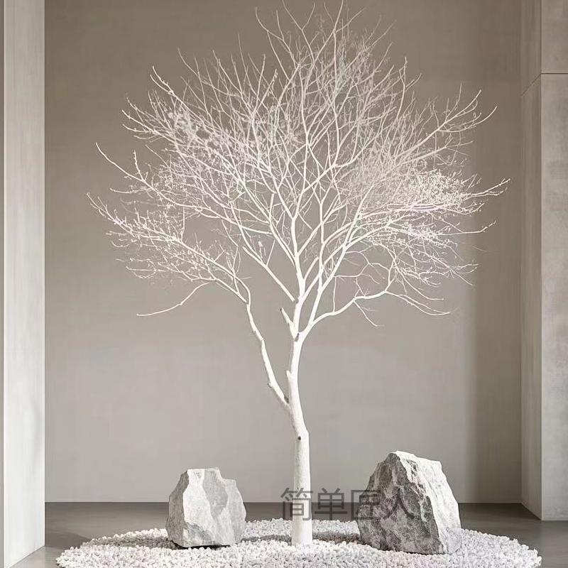 Chinese-Style Wishing Tree, Artificial Tree, Simulated Tree, White Branches, Tree Trunk Decoration, Dead Tree Shape Tree, Landscaping Prop Tree Chinese-Style Wishing Tree, Artificial Tree, Simulated Tree, White Branches, Tree Trunk Decoration, Dead Tree Shape Tree, Landscaping Prop Tree